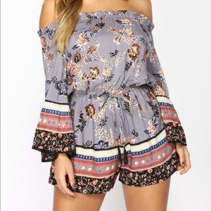 Floral romper